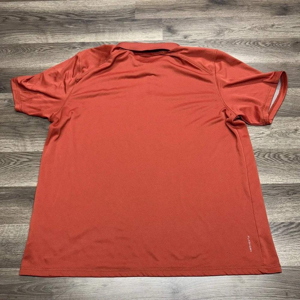 The North Face Flashdry Short Sleeve Polo Shirt (Men's XL) Red Read